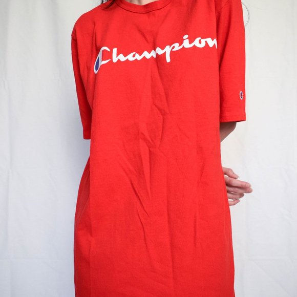 Firetruck Red Champion Tee - Picture 4 of 4
